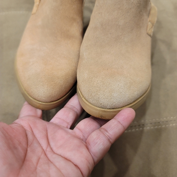 Anthropologie Suede Latigo Jazz Ankle Booties - Sz 7M US - Picture 3 of 11